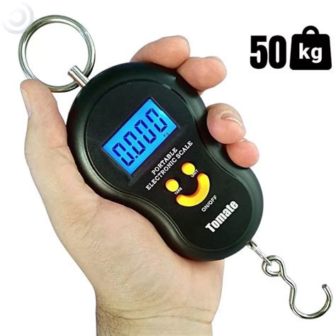 Balança Portátil Para Malas - Balança para Malas de Viagem Portátil Digital - 50kg | Shopee Brasil