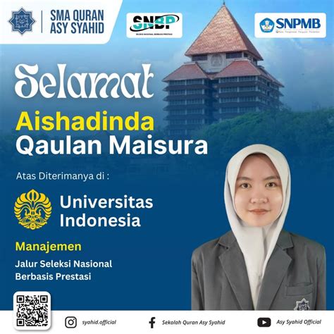 sekolah quran asy syahid mencetak pemimpin berakhlak qurani