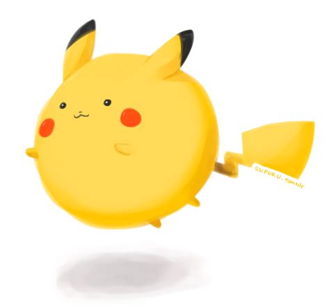 fat pikachu by SUPURU on DeviantArt