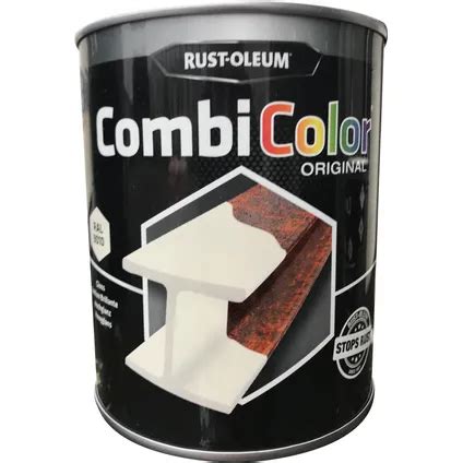 Primer et peinture métal Rust Oleum CombiColor Original blanc brillant