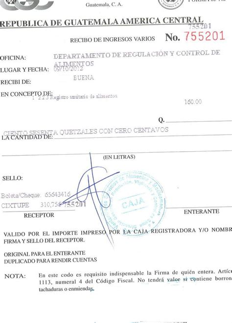 Reposici N De Certificado De Registro Sanitario En Guatemala