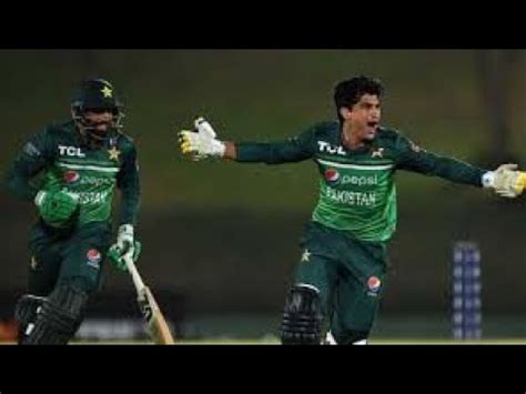 Naseem Shah Last Over Thriller Pak Vs Afg YouTube