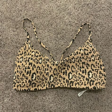 Swim Cheetah Bikini Top Poshmark