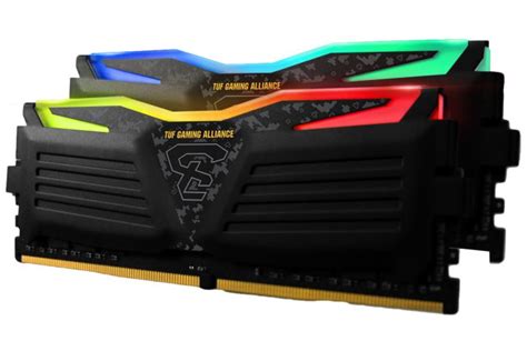 Geil Announces Super Luce RGB SYNC Series TUF Gaming Alliance Memory