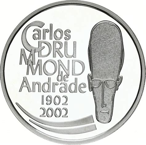 Reais Carlos Drummond De Andrade Brazil Numista