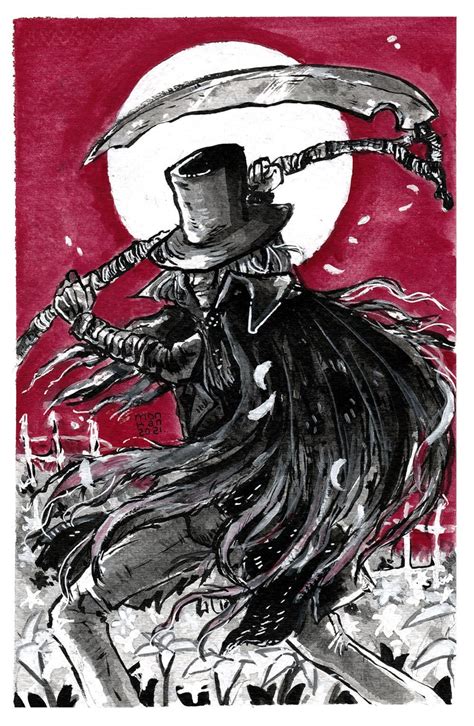 Bloodborne Original Art First Hunter Gehrman Appr A X