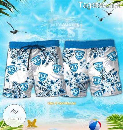 Milwaukees Best Logo Hawaiian Shirt And Shorts - EmonShop - Tagotee