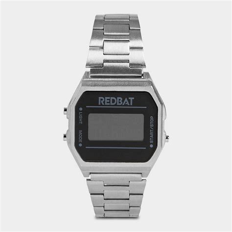 Redbat Silver Retro Watch