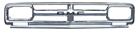 67 Outer Grille Frame With “gmc” Lettering Classic Heartbeat Pickup Parts