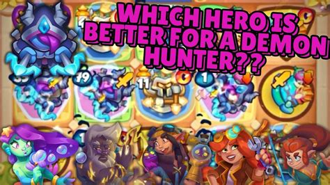 Which Hero Is Better For A Demon Hunter Demon Hunter Vs Cultist