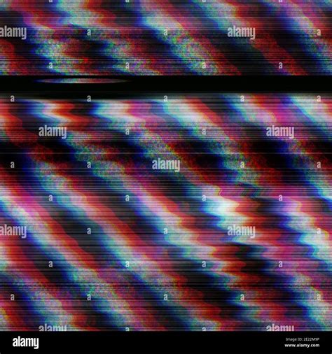 Seamless techno glitch RGB computer monitor noise Stock Photo - Alamy