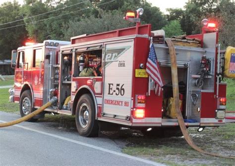 Four Fire Departments Respond To Blaze At Home In Fruitland Park