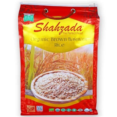 Organic Brown Basmati Rice High Fiber Organic Brown Rice Shahzadafoods