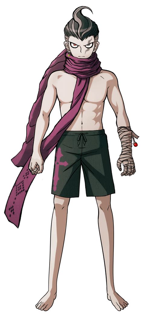 Gundham Tanaka Swimsuit Fullbody Sprite Edit By Biggestdummyhead On