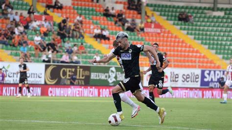 Trendyol Süper Lig Alanyaspor 1 Sivasspor 2 Maç sonucu Mersin