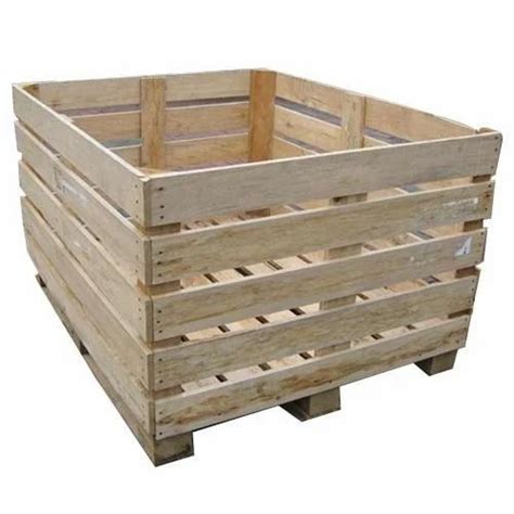 Rectangular Heavy Wooden Crate At Rs Cubic Feet In Valsad Id