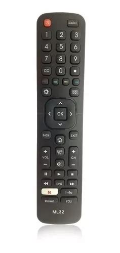 Control Remoto Para Smart Tv Admiral Bgh Hisense Jvc Noblex MercadoLibre