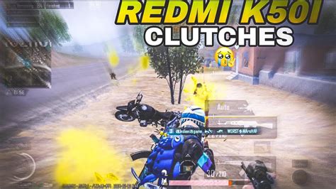 Aggressive 1v4 Clutches🔥redmi K50i 6090 Fps Bgmi 31 New Update