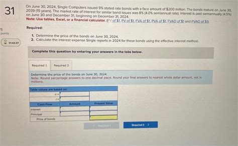 Solved On June 30 2024 Single Computers Issued 9 Stated Chegg