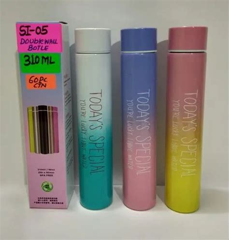 MIX AEIR SLIM Stainless Steel Hot And Cold Insulated Vacuum Flask For Home Office Capacity