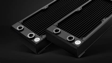 Blackout Is Total With Ek Quantum Surface Black Edition Radiators