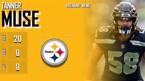 PITTSBURGH STEELERS Tanner Muse ᴴᴰ YouTube