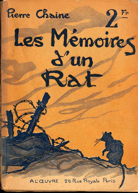 Couvertures images et illustrations de Mémoires d un rat de Pierre Chaine