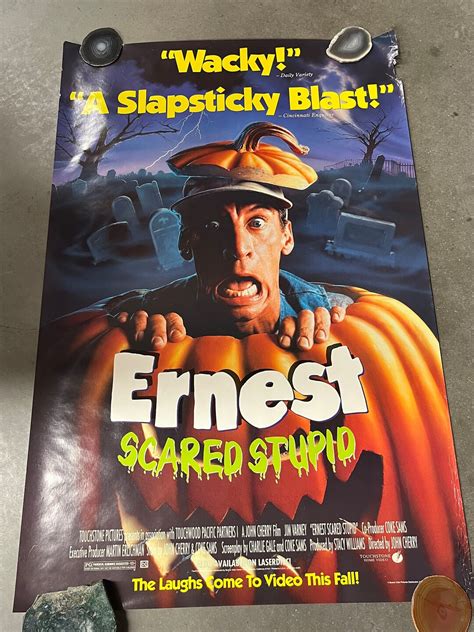 1991 Ernest Scared Stupid Movie Poster - Etsy