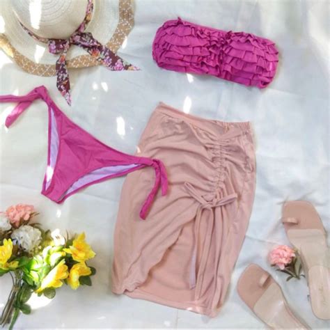 In Bikini Swimsuit With Cover Up Women S Fashion Swimwear Bikinis Swimsuits On Carousell