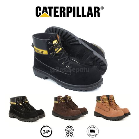 Jual Sepatu Safety Pria Sepatu Boots Pria Sepatu Caterpillar Bots