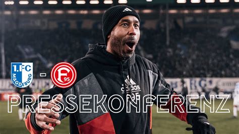 Pressekonferenz Fc Magdeburg Vs Fortuna D Sseldorf Thioune