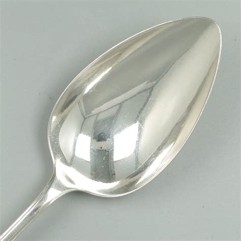 Vegetable Server Silver H Hooijkaas Netherlands