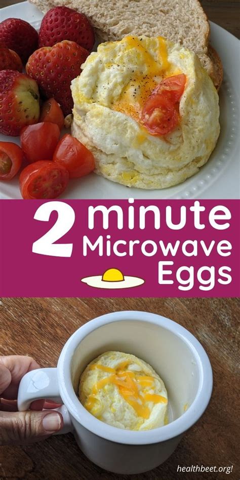 These 2 Minute Microwave Eggs Are The Perfect Solution For One Dish