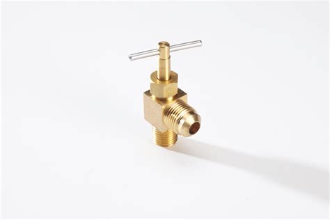 #741 Flow Control shut-off valve, Brass - Nelson Automatic Waterers