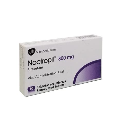 Nootropil 800mg Tabletas Farmaciard