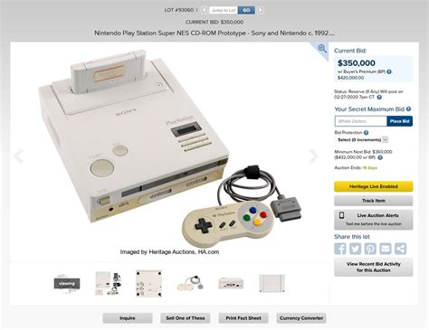 Nintendo PlayStation Prototype Auction Bids Exceeds US 350000 Lowyat NET