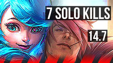 Gwen Vs Sett Top 7 Solo Kills 1225 Legendary 500 Games Br