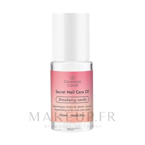 Constance Carroll Secret Nail Care Oil Strawberry Vanilla Huile Pour