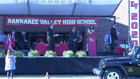 Kankakee Valley High School 2020 Graduation Ceremony Youtube