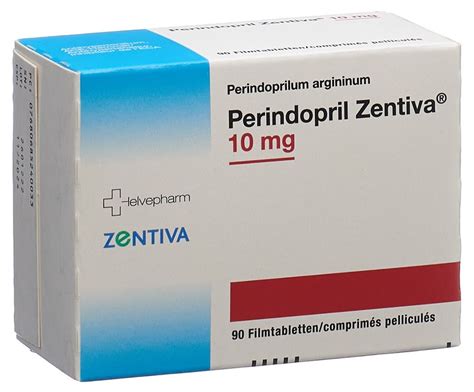 Perindopril Zentiva Cpr Pell 10 Mg Blist 90 Pce Commander En Ligne