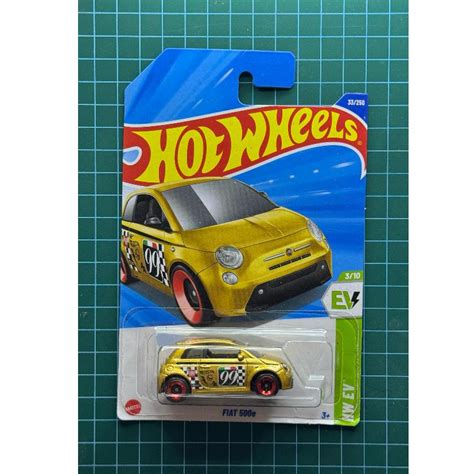 HOT WHEELS FIAT 500E REGULAR GOLD NEW 2025 HW EV Shopee Malaysia