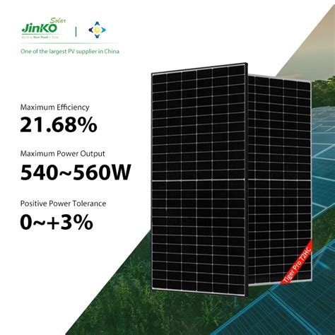 Jinko Chinese Photovoltaic Panels Prices 540w 545w Solarmodule 550w 555