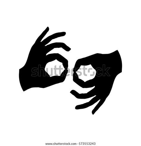 Language Interpreting Sign Stock Vector Royalty Free 573553243