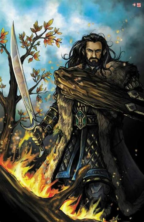 Thorin Art Thorin Oakenshield Hobbit Art The Hobbit