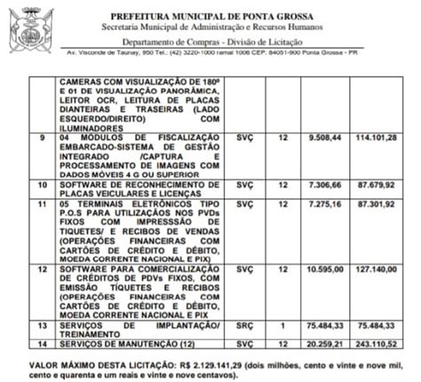 Prefeitura de PG abre licitação de R 2 milhões para o EstaR Digital