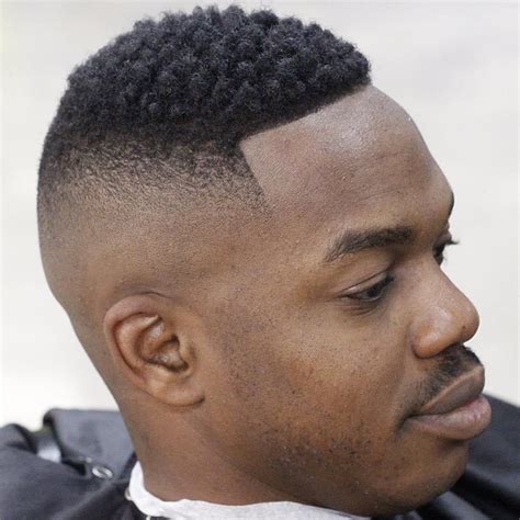 High Fade Haircut Black Men