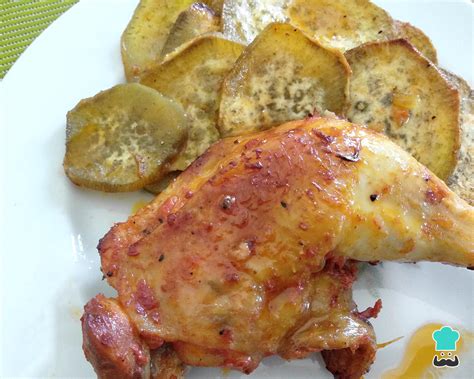 Sobrecoxa De Frango Assada No Forno Batatas F Cil E Pr Tica