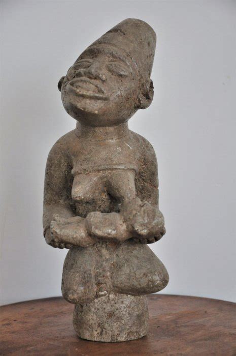 Statue S 1 Steatite Ntadi Congo Catawiki