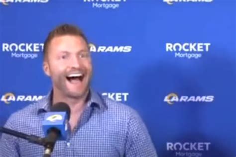 Sean Mcvay Was Caught Literally Laughing At The Patriots First Round