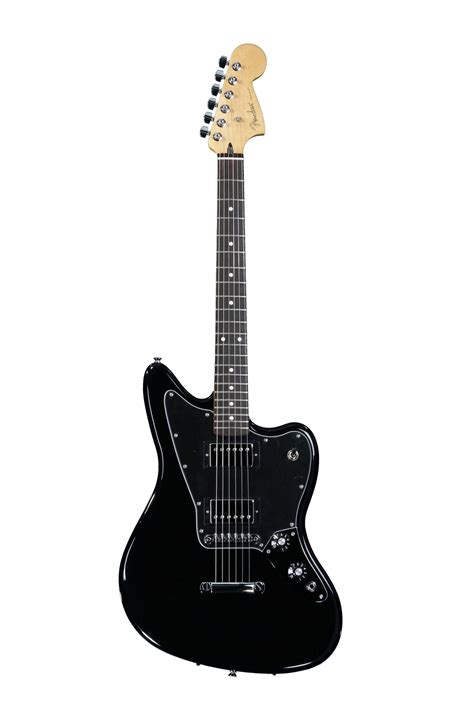 Fender Blacktop Jaguar HH - Black | Sweetwater